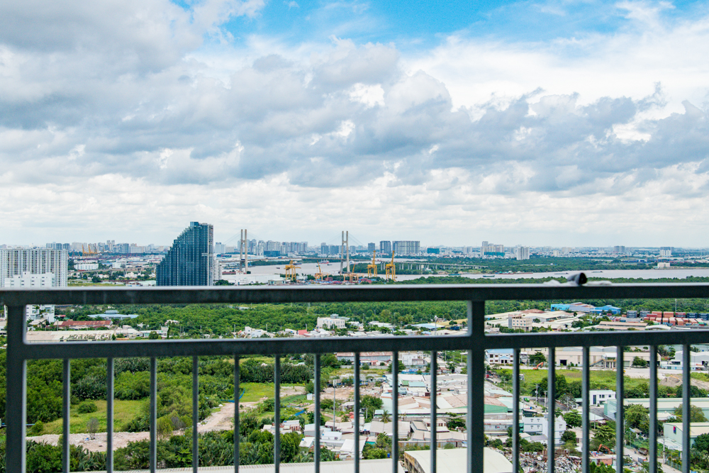 Tiến độ Q7 SaiGon Riverside Complex năm 2023 view cầu phú mỹ