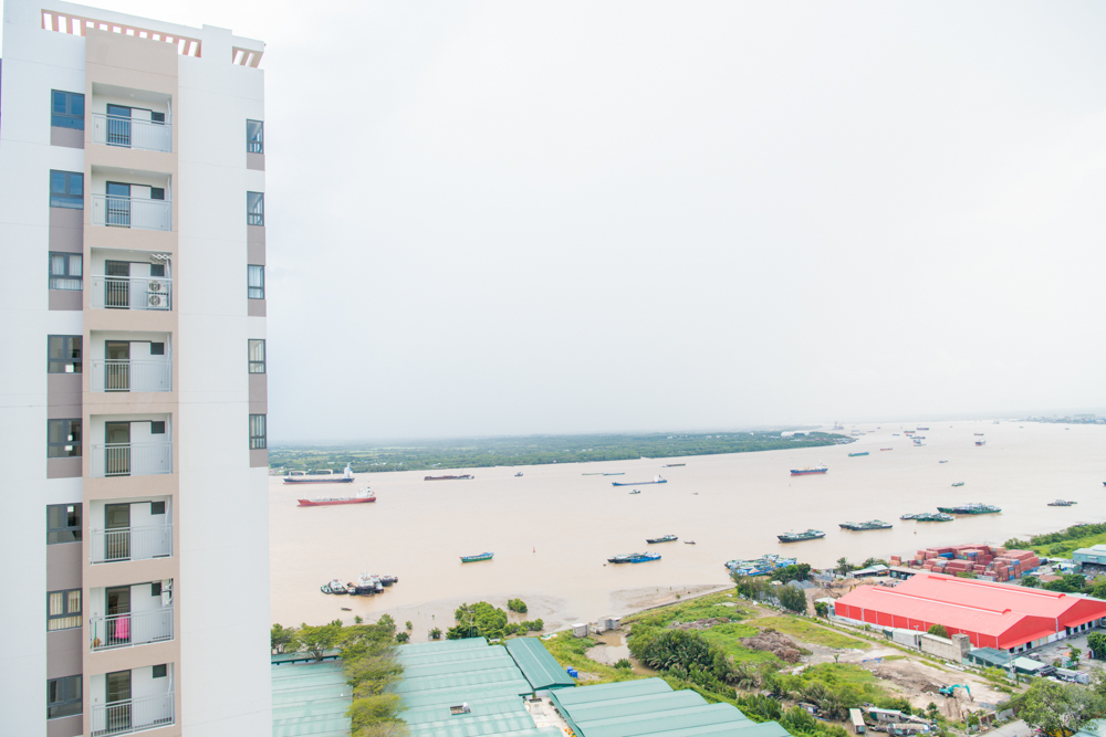 Tiến độ Q7 SaiGon Riverside Complex năm 2023 view sông saigon