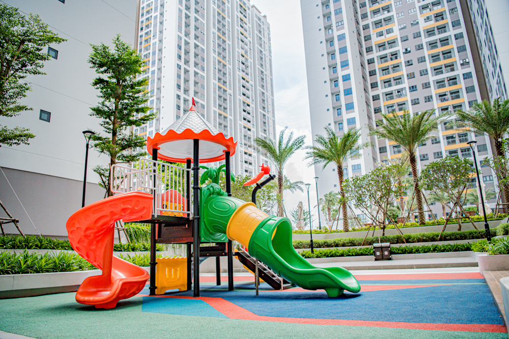 Tiến độ Q7 SaiGon Riverside Complex năm 2023 về khu vui chơi